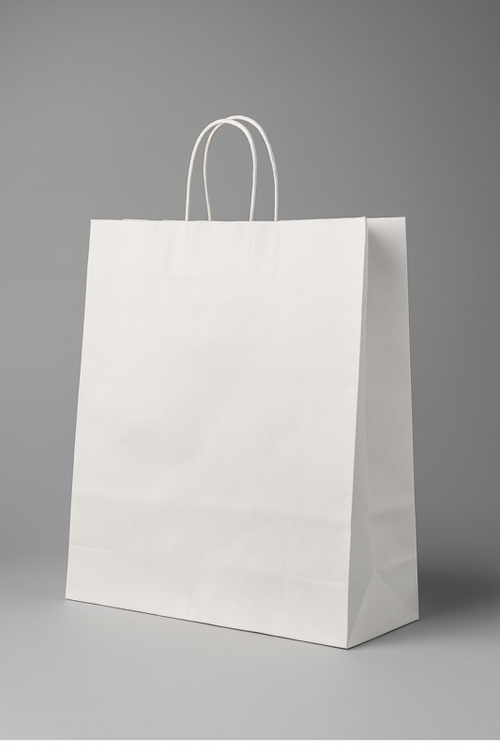 Premium Farbige Papiertüten mit TWISTED Griff (M size)